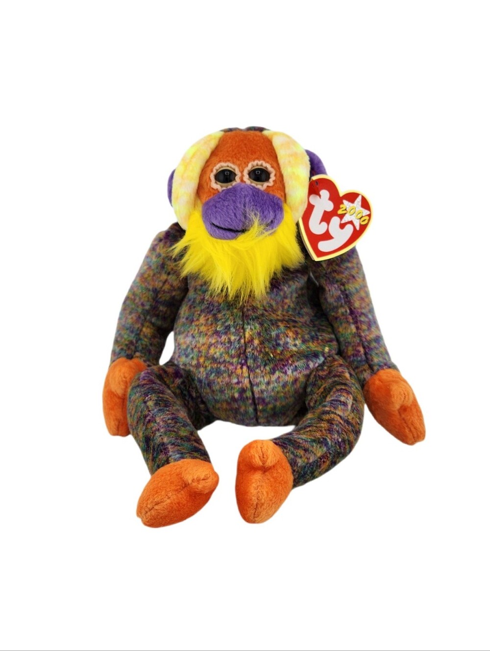Ty Beanie Baby "BANANAS" the Monkey - NWT